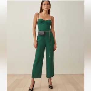 NWT Reformation Paisley Jumpsuit Sz 4